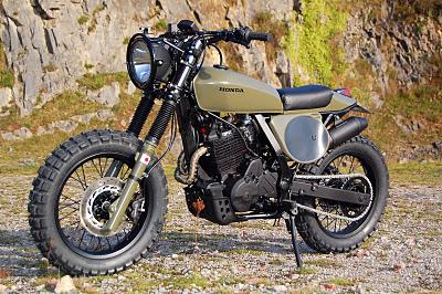 Honda NX 650 Dominator Street Tracker / Scrambler