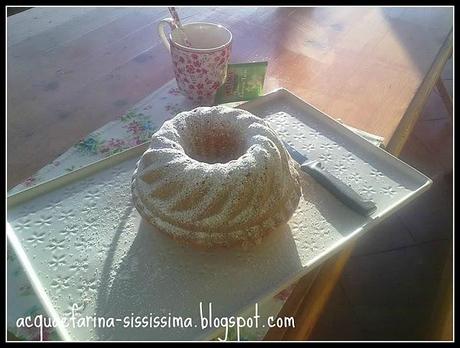 ...ciambella ricotta e arancia...e una ricetta per il Santa Lucia...