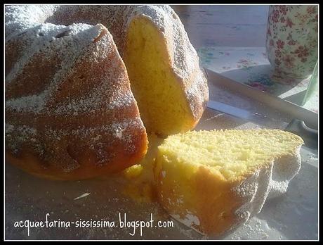 ...ciambella ricotta e arancia...e una ricetta per il Santa Lucia...