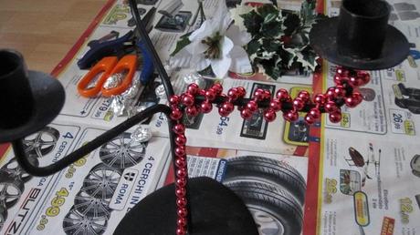 Candlesticks…. made by me – Candelieri… fatti da me – Candelabros… hechas por mí