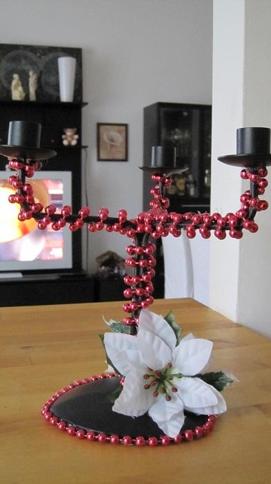 Candlesticks…. made by me – Candelieri… fatti da me – Candelabros… hechas por mí