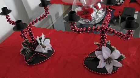 Candlesticks…. made by me – Candelieri… fatti da me – Candelabros… hechas por mí