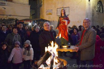 SANTA LUCIA  festeggiata  a Chiesa Nuova