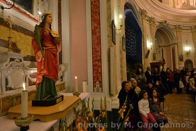 SANTA LUCIA  festeggiata  a Chiesa Nuova