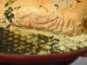 Salmone marinato allo yogurt soia