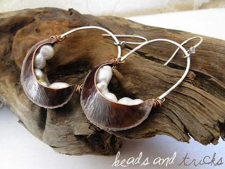 Rame, perle e argento