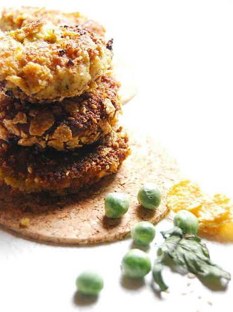 Polpette croccanti di piselli