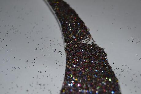 DIY Glitter Part I Necklace