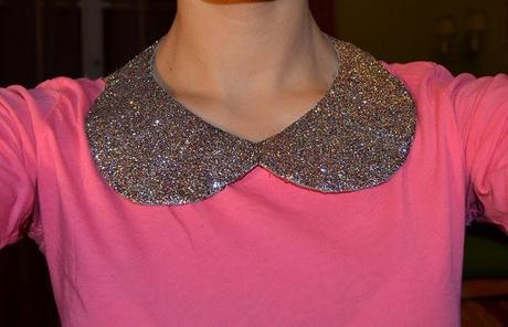 DIY Glitter Part I Necklace