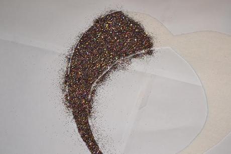 DIY Glitter Part I Necklace
