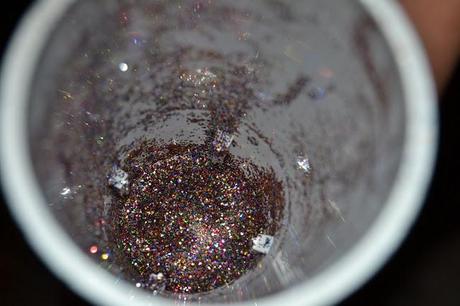 DIY Glitter Part I Necklace