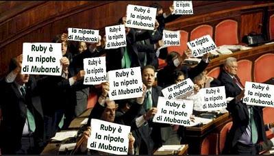 Gazzara in Senato, gli omini verdi rivolevano votare per Ruby