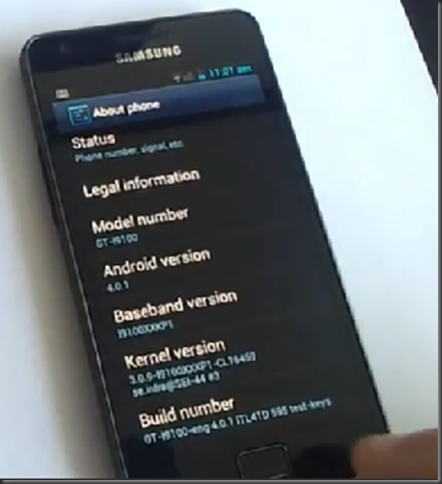 Samsung Galaxy S2: Guida e video installazione Ice Cream Sandwich