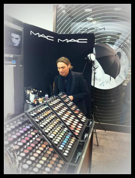 Evento Gareth Pugh presso Mac Counter di Firenze