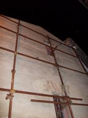 mirco giacobbi,gastone gismondi,centro storico,montegranaro,via volontari,pericolo,crolli,tetti