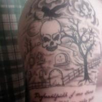 immagini-foto-tatuaggi-teschio-cimitero