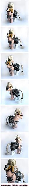 I Mini Pony rivisitati dall'artista Mari Kasurinene