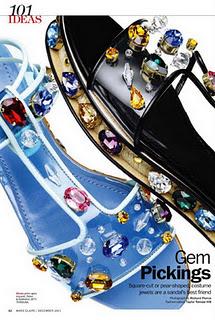 Summer steps and Jewelery  Dolce & Gabbana su Marie Claire dicembre