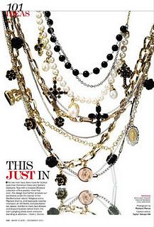 Summer steps and Jewelery  Dolce & Gabbana su Marie Claire dicembre