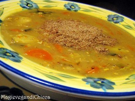 Minestra d’avena e cavolini