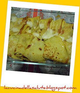 Rifatte senza glutine: Crespelle prosciutto e carciofi Rifatte senza glutine: Crespelle prosciutto e carciofi