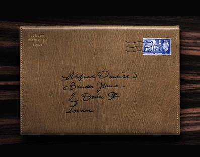 DUNHILL / LEATHER ENVELOPE / BAG