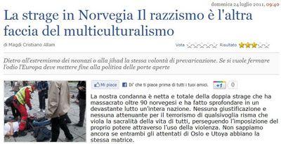 Razzismo - il ruolo della stampa