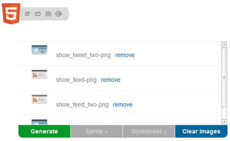 Stitches: HTML5 sprite sheet generator