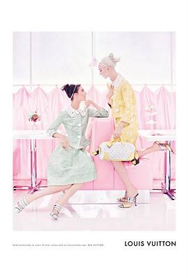 Louis Vuitton Spring 2012 Campaign by Steven Meisel with Daria Strokous & Kati Nescher