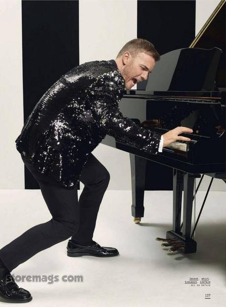 Gary Barlow in copertina su Esquire