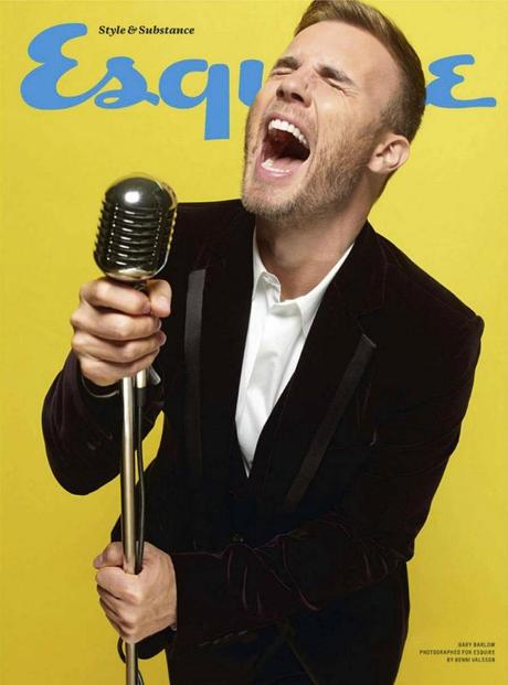 Gary Barlow in copertina su Esquire