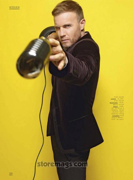 Gary Barlow in copertina su Esquire