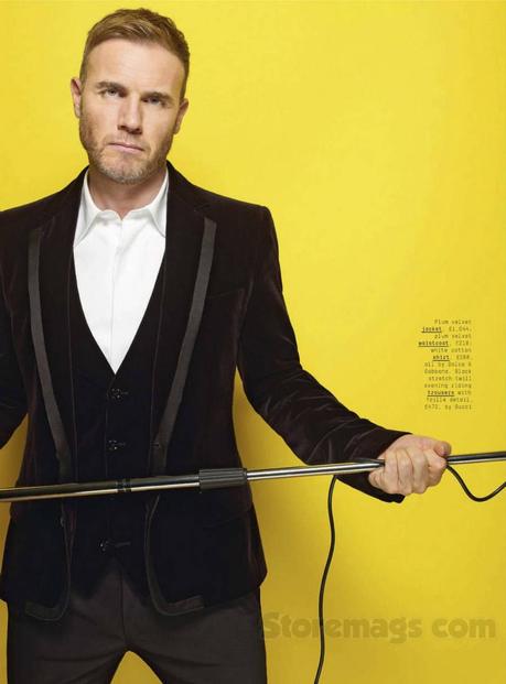 Gary Barlow in copertina su Esquire