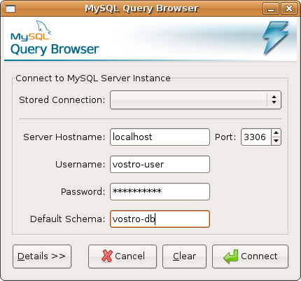 MySQL Query Browser