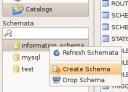 Create new schema