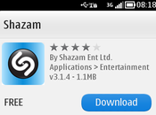 Nuovo aggiornamento v3.1.4 Shazam
