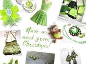 Have acid green Christmas! Handmade Invaders