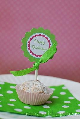 Decorazioni - free printables per compleanno