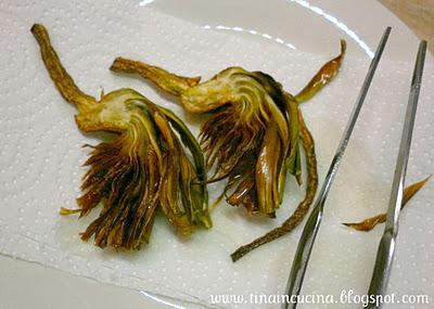 ORECCHIETTE VONGOLE E CARCIOFI FRITTI ALLA GIUDIA