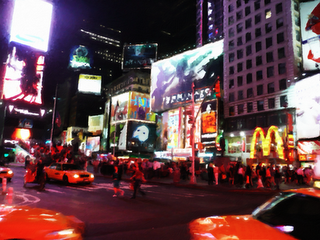 New York: le luci, la primavera, la folla e la notte