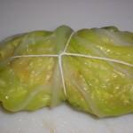 Involtini di verza con filetti di merluzzo