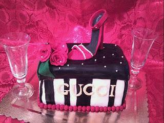 shoes cake 