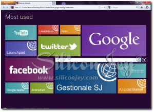 Firefox – Chrome – IE: come rendere la schermata iniziale Metro-style