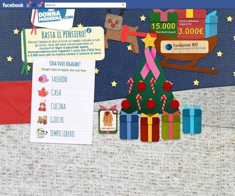 A Natale “Basta il pensiero”: regala la ricerca e collabora con Donnamoderna.com