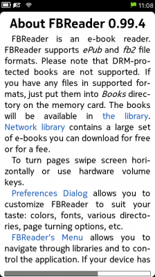 FBReader per MeeGo sbarca su Nokia Store