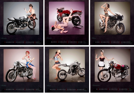 Pinup-Speedshop Calendar 2012