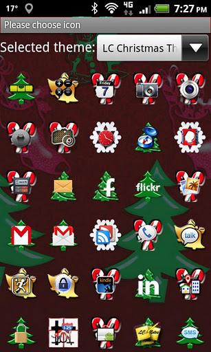 Go Launcher EX presenta LC Christmas Theme 