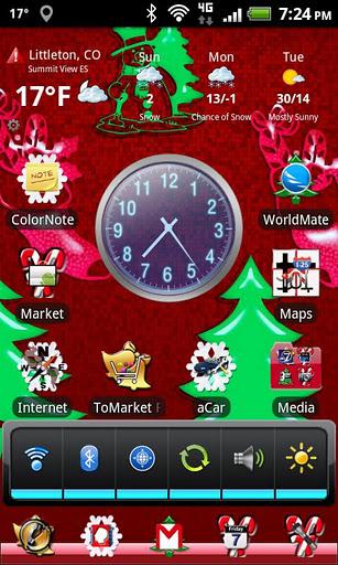 Go Launcher EX presenta LC Christmas Theme 