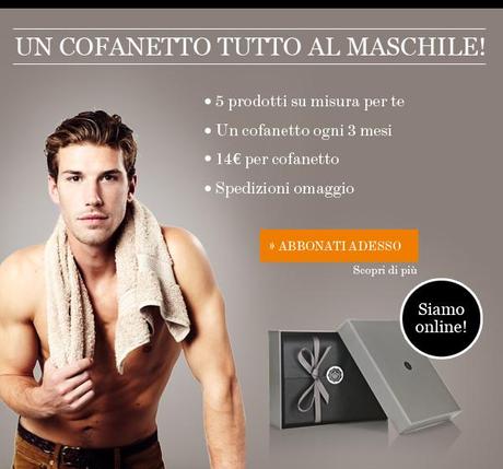 GLOSSYBOX MEN: un cofanetto tutto maschile a partire da gennaio 2012