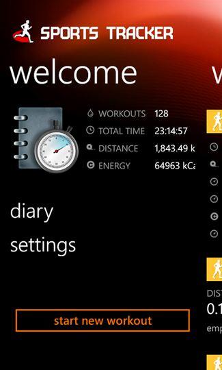 Sports Tracker per Nokia Lumia 800, 710 e tutti i Windows Phone